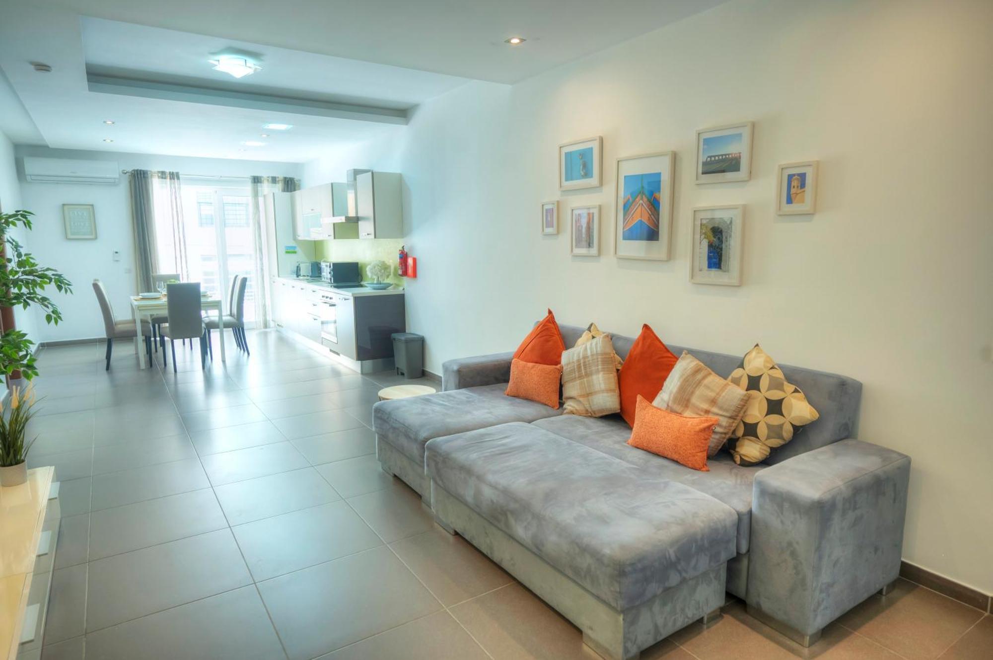 Bright & Large 2Bedrooms In Sliema Center Mpor1-1 Exteriér fotografie