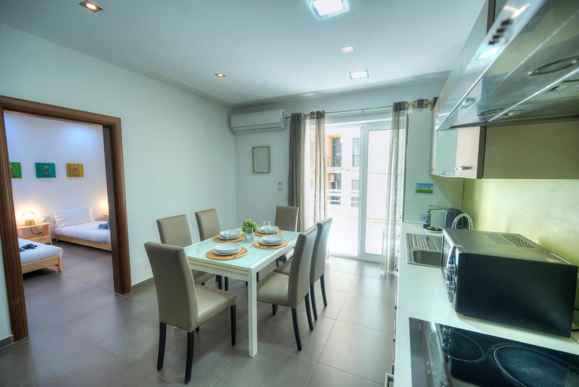 Bright & Large 2Bedrooms In Sliema Center Mpor1-1 Exteriér fotografie